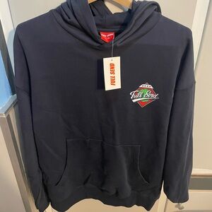 Nelk Boys Full Send Line, Navy Hoodie, never worn with tags, Size Large
